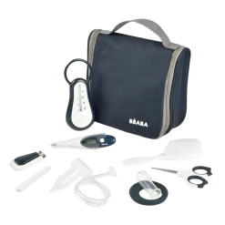 Béaba                    Trousse de toilette nomade 9 accessoires    night blue
