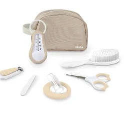 Béaba Trousse de Toilette Nomade 7 Accessoires Clay Earth