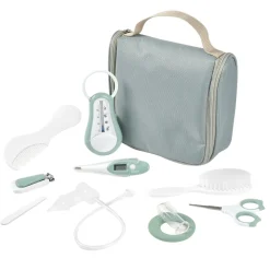 Béaba Trousse de Toilette Nomade 10 Accessoires Sage Green