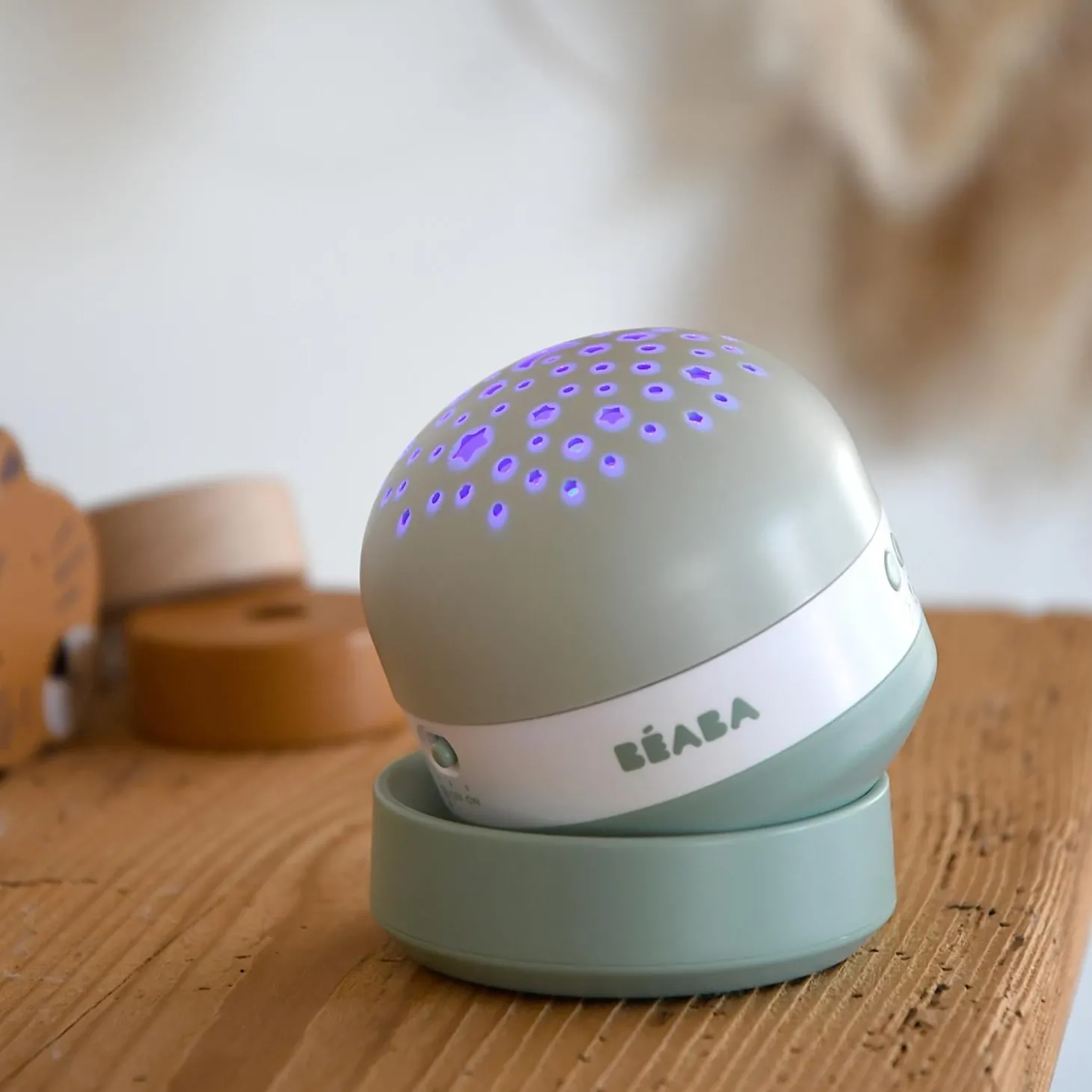 Béaba Veilleuse Pixie Projector Vert Sauge