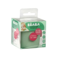 Béaba                    Verre silicone    sage green            160 ml