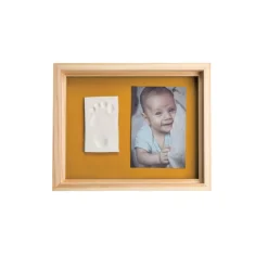 Baby Art Cadre bois Vert/Orange