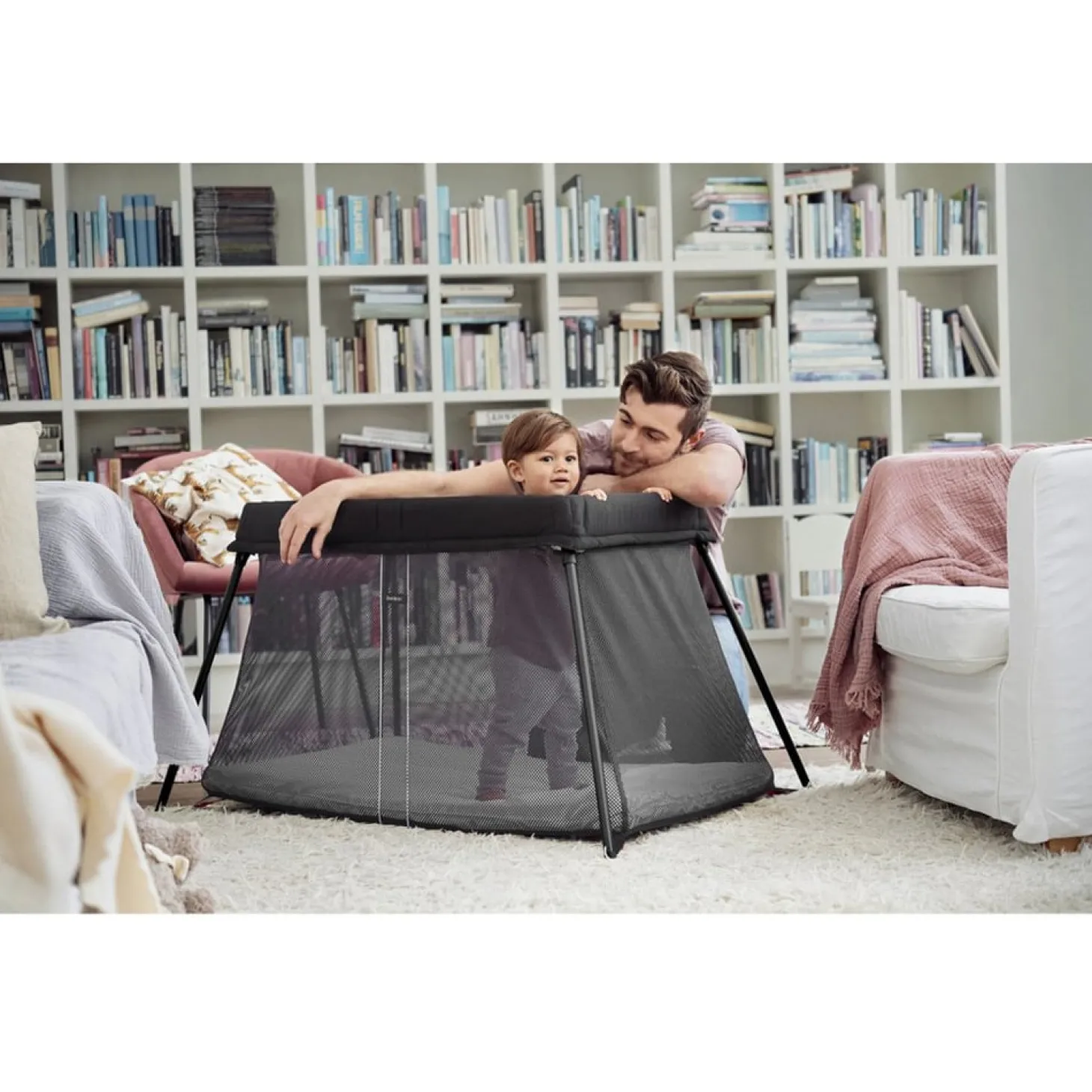 BabyBjörn Lit parapluie Light Argent