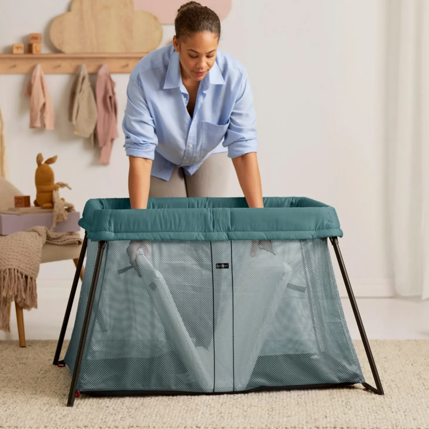BabyBjörn Lit parapluie Light Vert Foncé