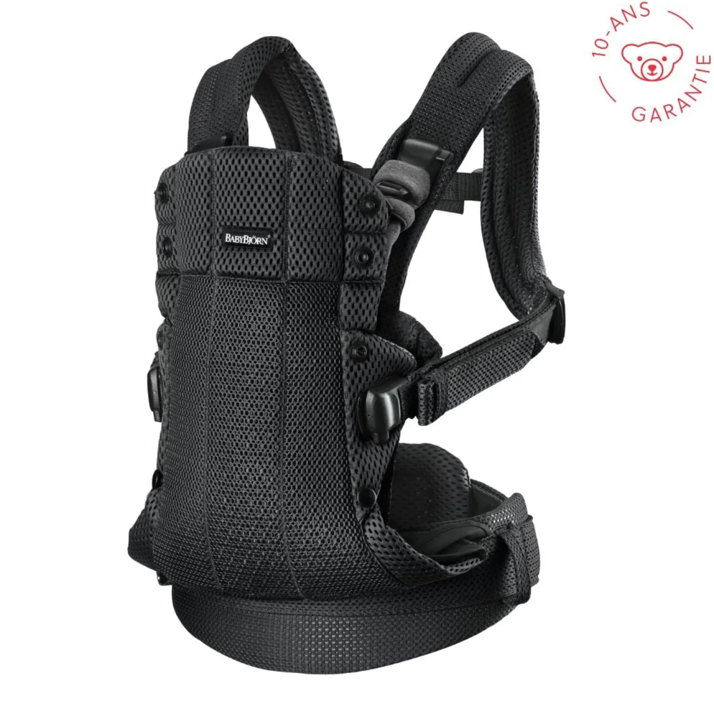 BabyBjörn Porte-bébé Harmony Mesh 3D Noir
