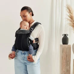 BabyBjörn Porte-bébé Harmony Mesh 3D Noir
