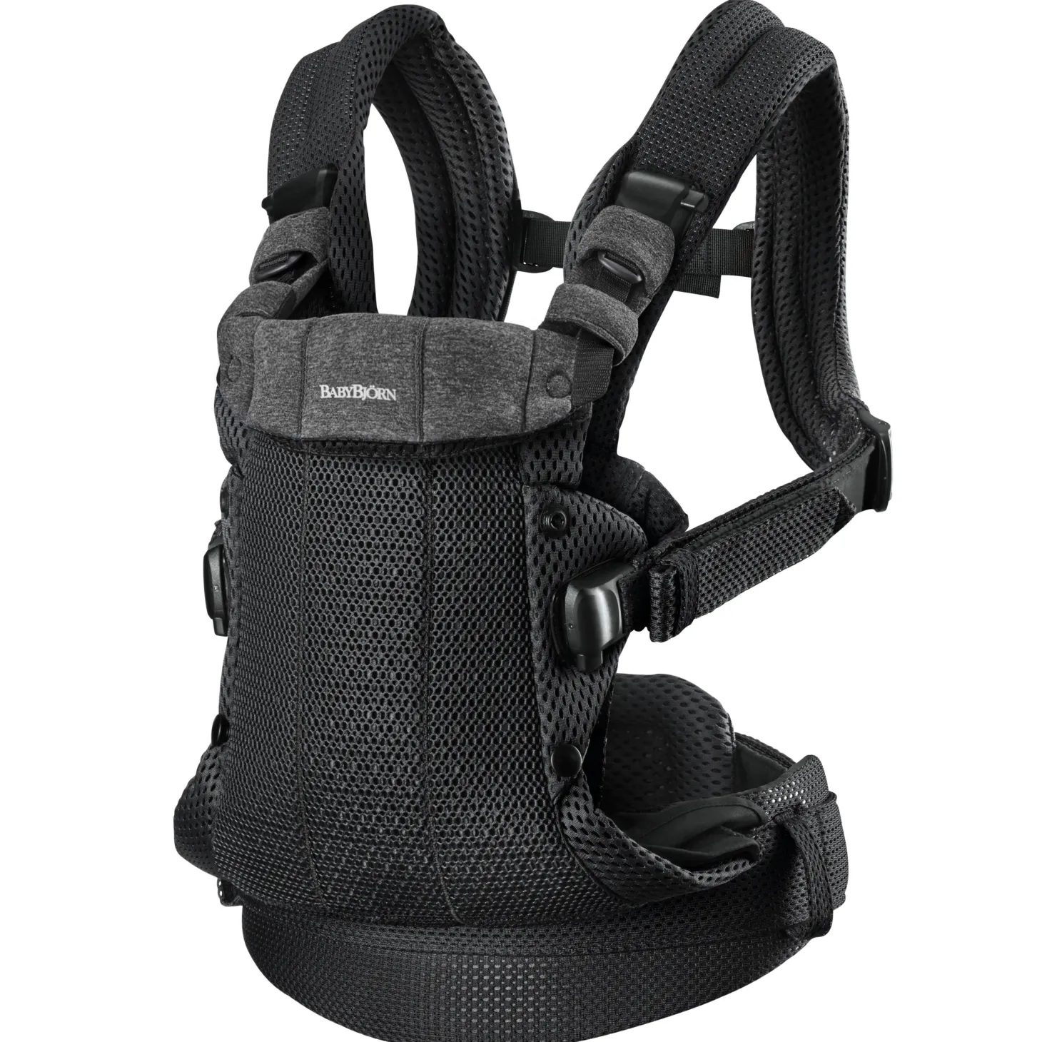 BabyBjörn Porte-bébé Harmony Mesh 3D Noir