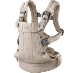 BabyBjörn                    Porte-bébé harmony mélange tissé chiné    Beige Clair