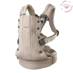 BabyBjörn Porte-bébé harmony mélange tissé chiné Beige Clair