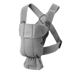 BabyBjörn Porte-bébé Mini Gris, Mesh 3D