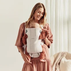 BabyBjörn Porte-bébé Mini Jersey Beige Clair