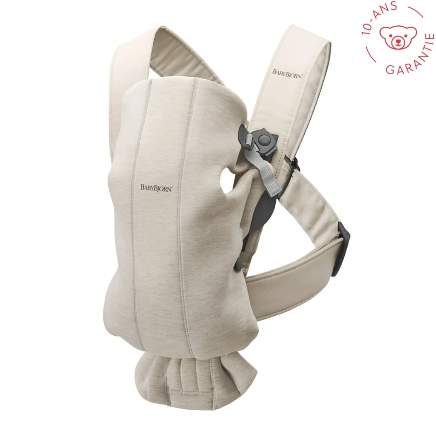 BabyBjörn Porte-bébé Mini Jersey Beige Clair