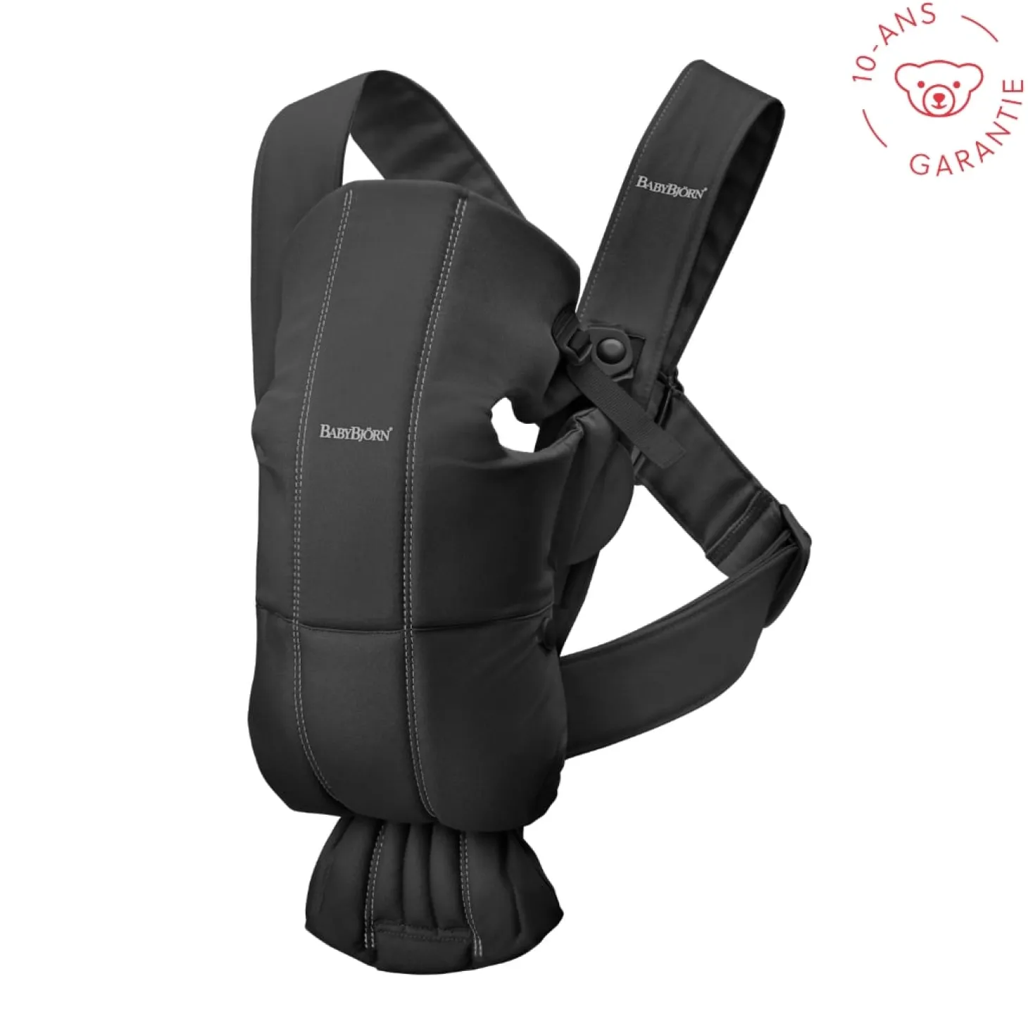 BabyBjörn Porte-bébé mini tissé Noir