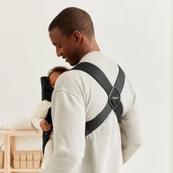 BabyBjörn Porte-bébé mini tissé Noir