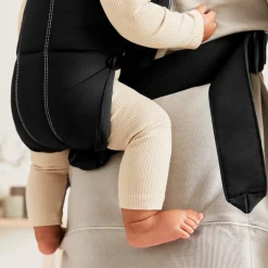 BabyBjörn Porte-bébé mini tissé Noir