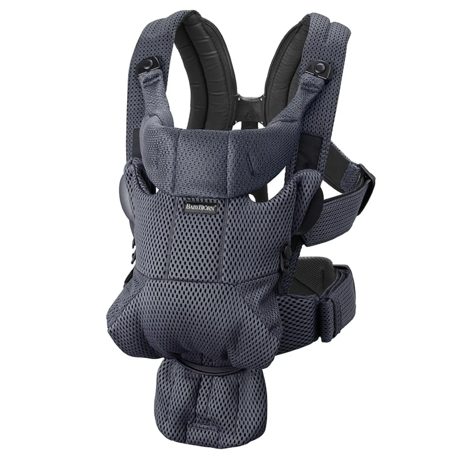 BabyBjörn Porte-bébé Move Anthracite, Mesh 3D