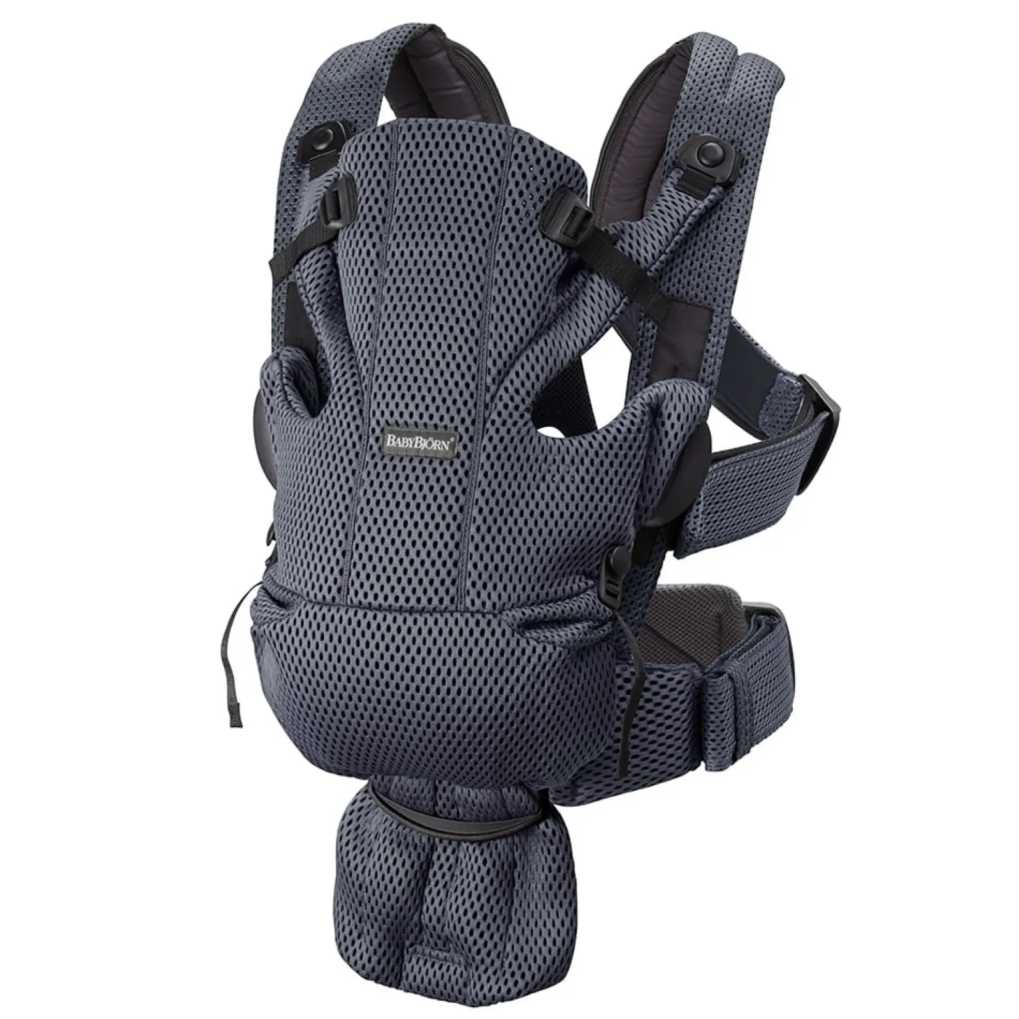 BabyBjörn Porte-bébé Move Anthracite, Mesh 3D