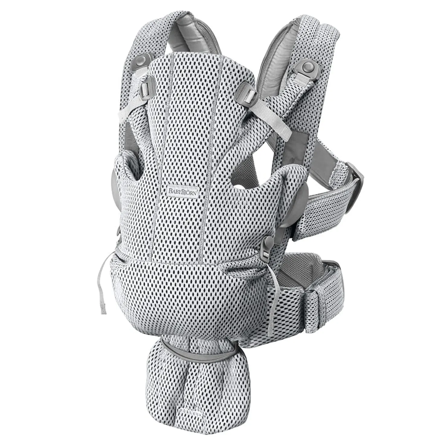 BabyBjörn Porte-bébé Move Gris, Mesh 3D