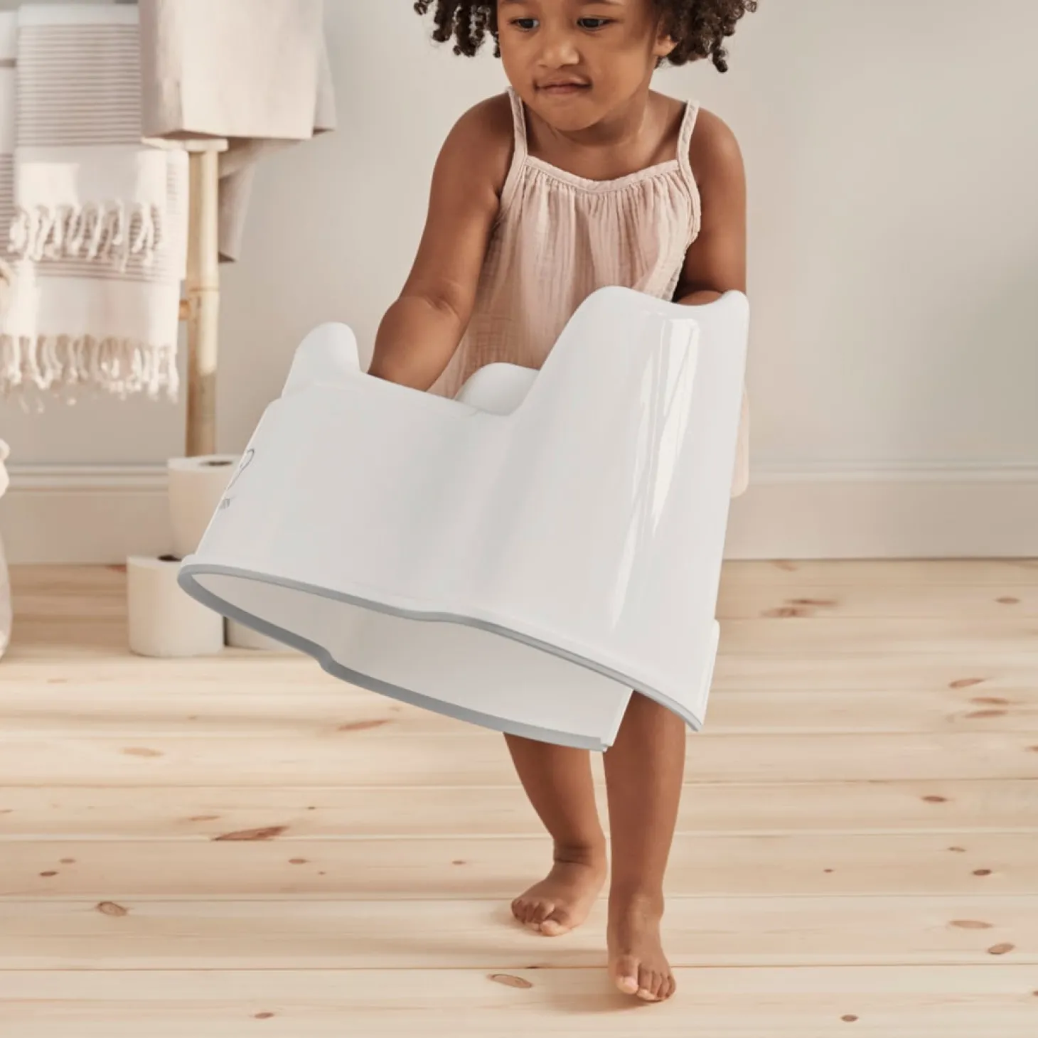 BabyBjörn Pot fauteuil Blanc/Gris
