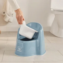 BabyBjörn Pot fauteuil Bleu Profond/Blanc