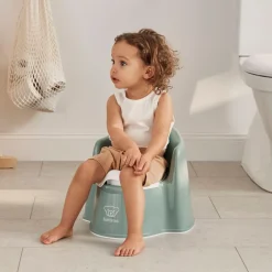 BabyBjörn                    Pot fauteuil    Vert Profond/Blanc