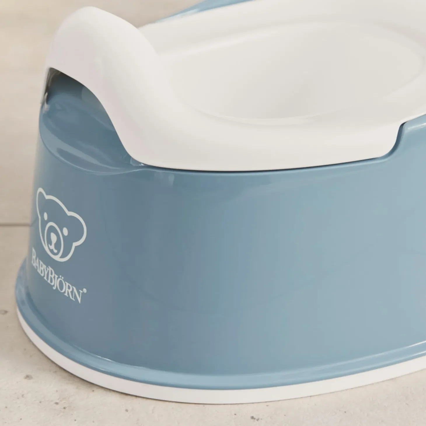 BabyBjörn Pot Smart Bleu Profond/Blanc