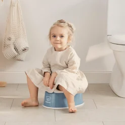 BabyBjörn Pot Smart Bleu Profond/Blanc