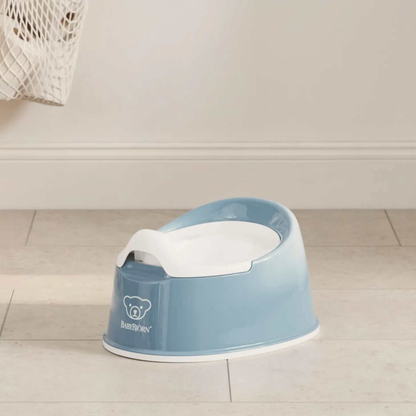 BabyBjörn Pot Smart Bleu Profond/Blanc