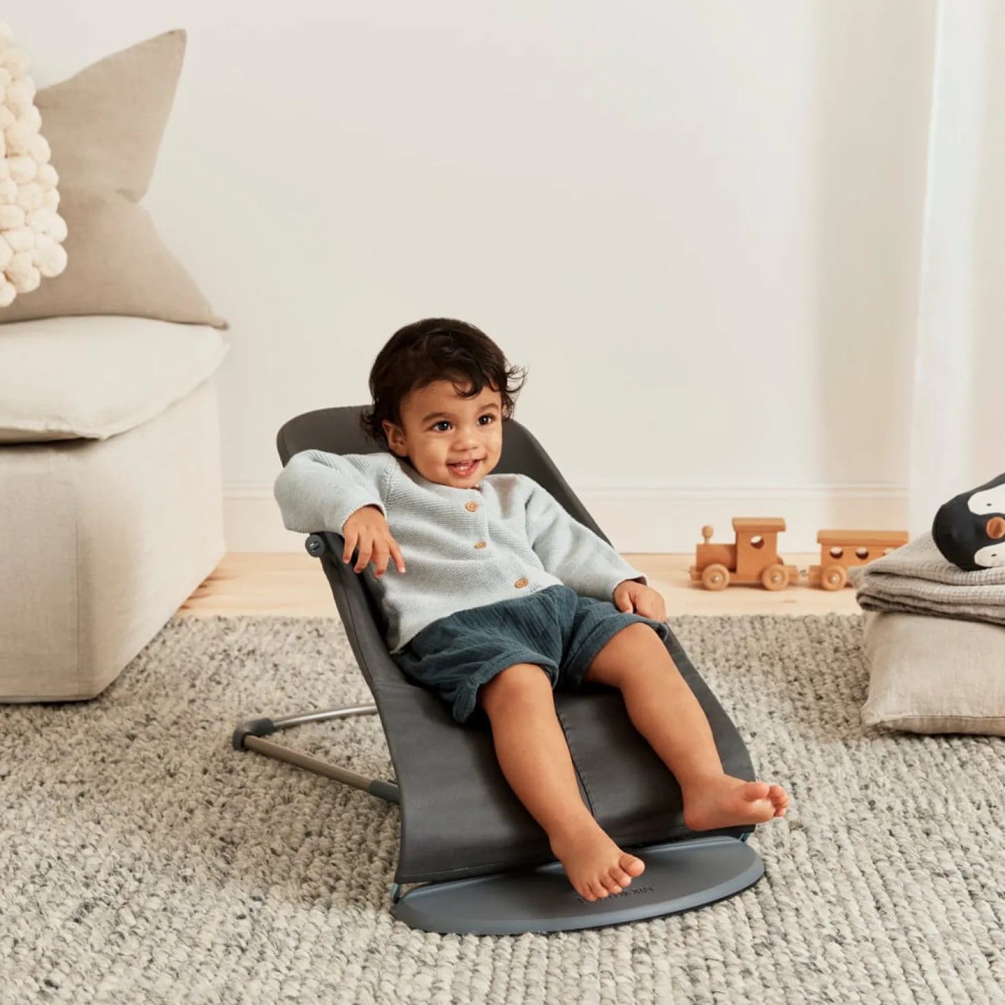 BabyBjörn Transat bébé bliss Anthracite