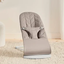 BabyBjörn Transat bébé bliss tissé Gris Sable