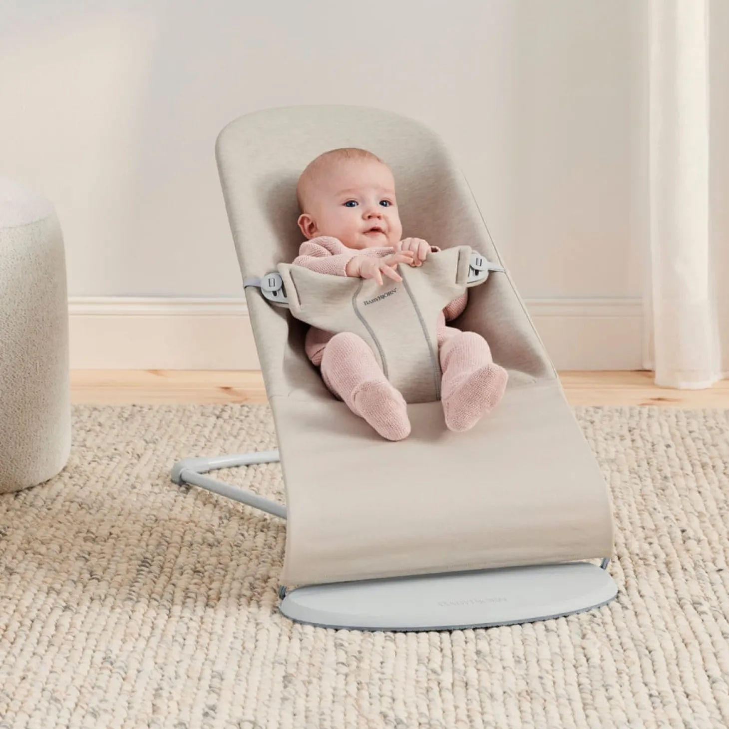 BabyBjörn Transat Bliss Jersey 3D Beige clair