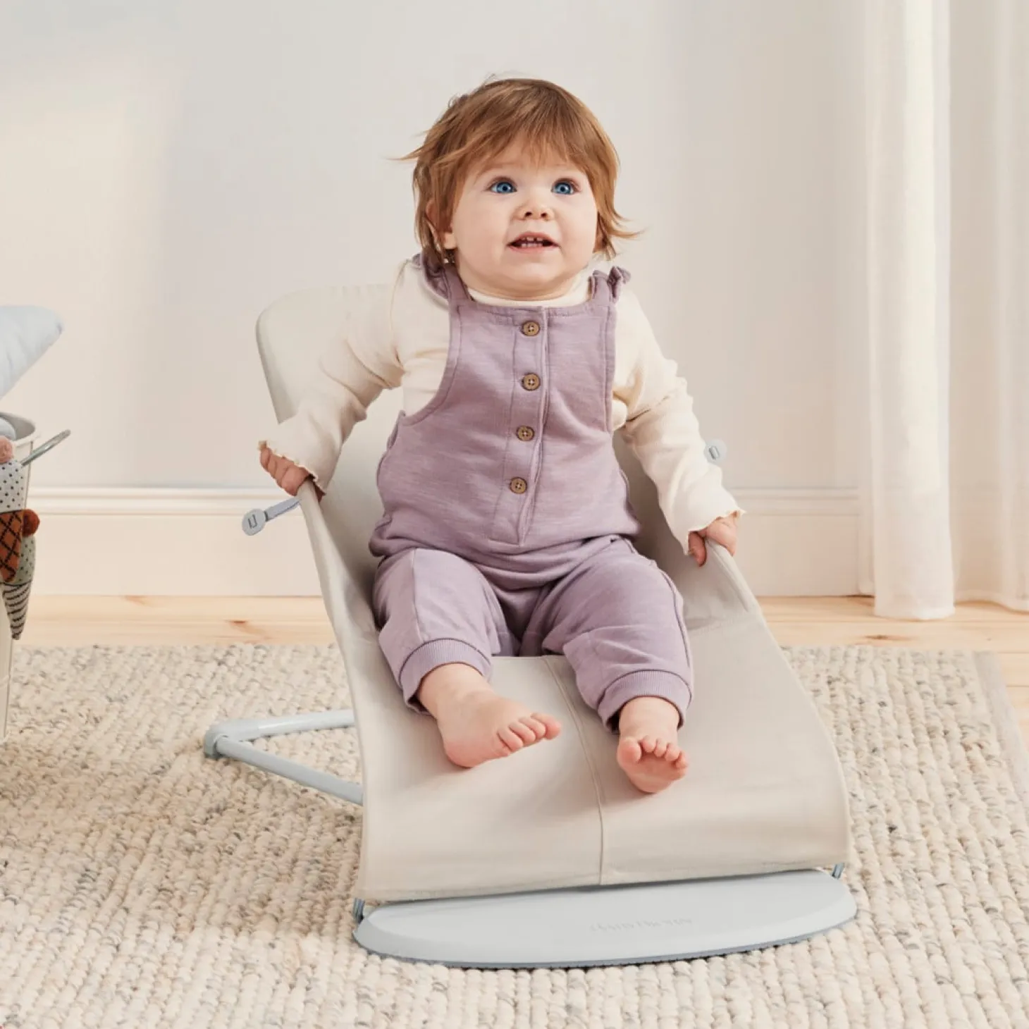 BabyBjörn Transat Bliss Jersey 3D Beige clair