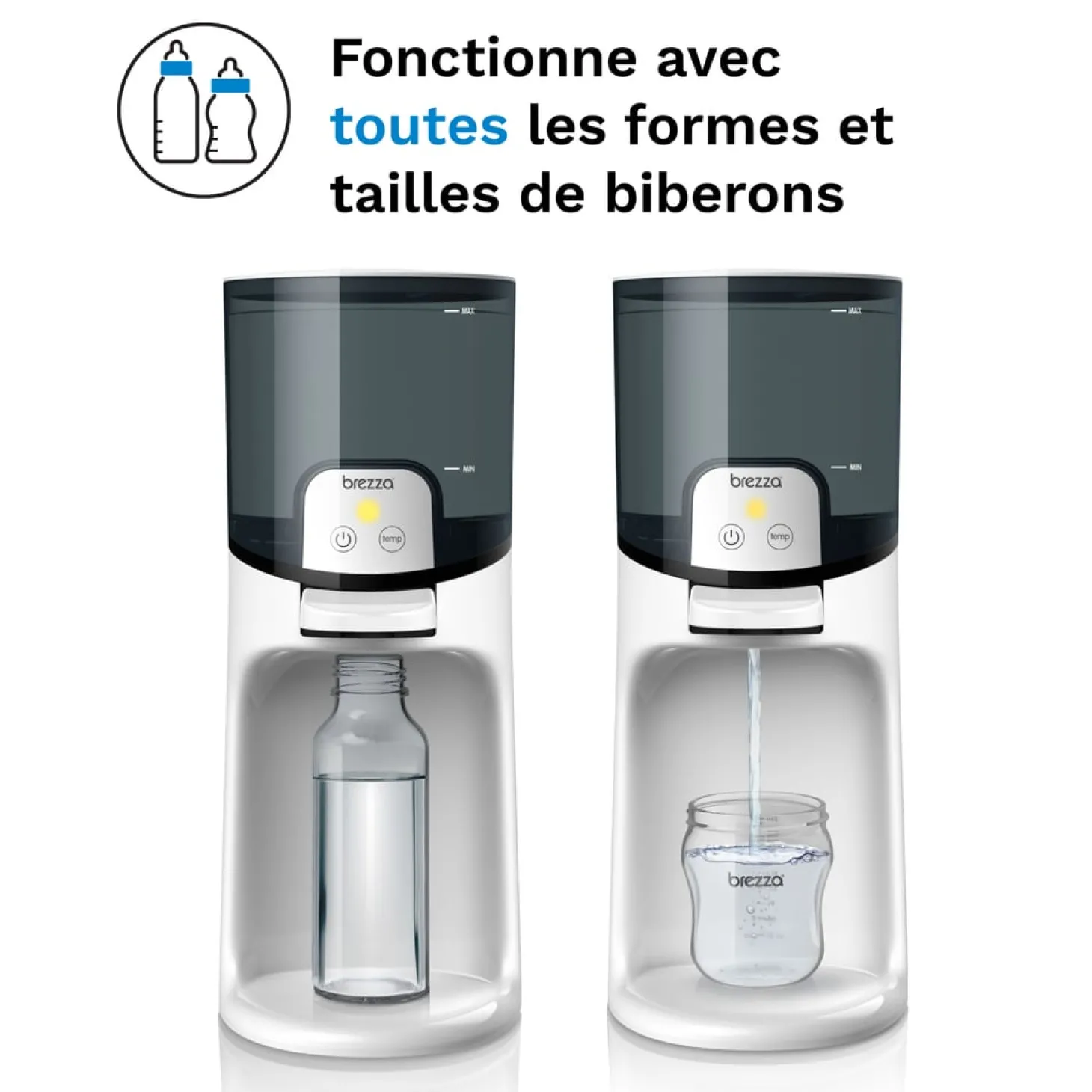 Baby Brezza Chauffe-eau Instant Warmer Blanc