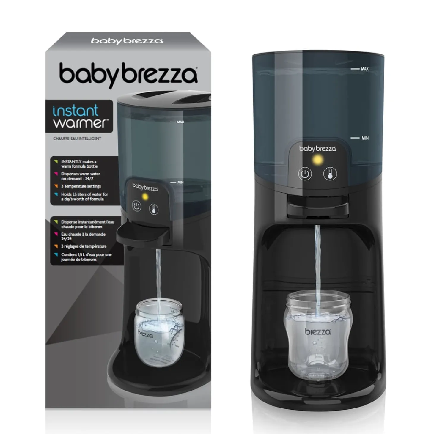 Baby Brezza Chauffe-eau intelligent Instant Warmer Noir