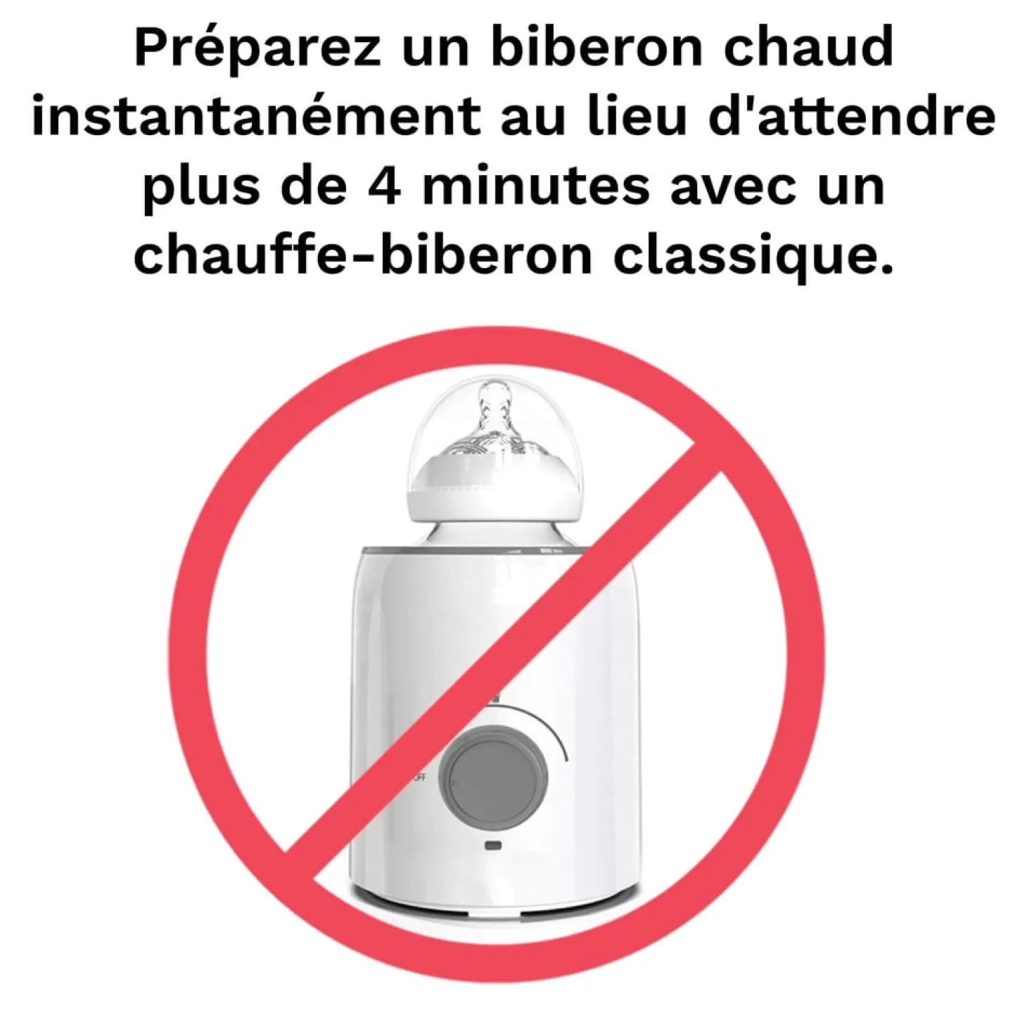 Baby Brezza Chauffe-eau intelligent Instant Warmer Noir