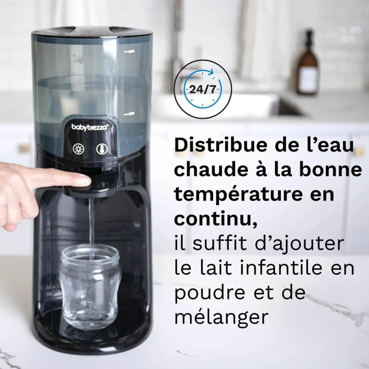 Baby Brezza Chauffe-eau intelligent Instant Warmer Noir
