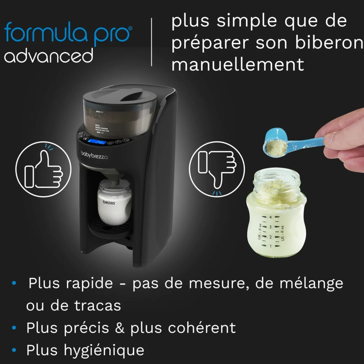 Baby Brezza Formula Pro Advanced All Black