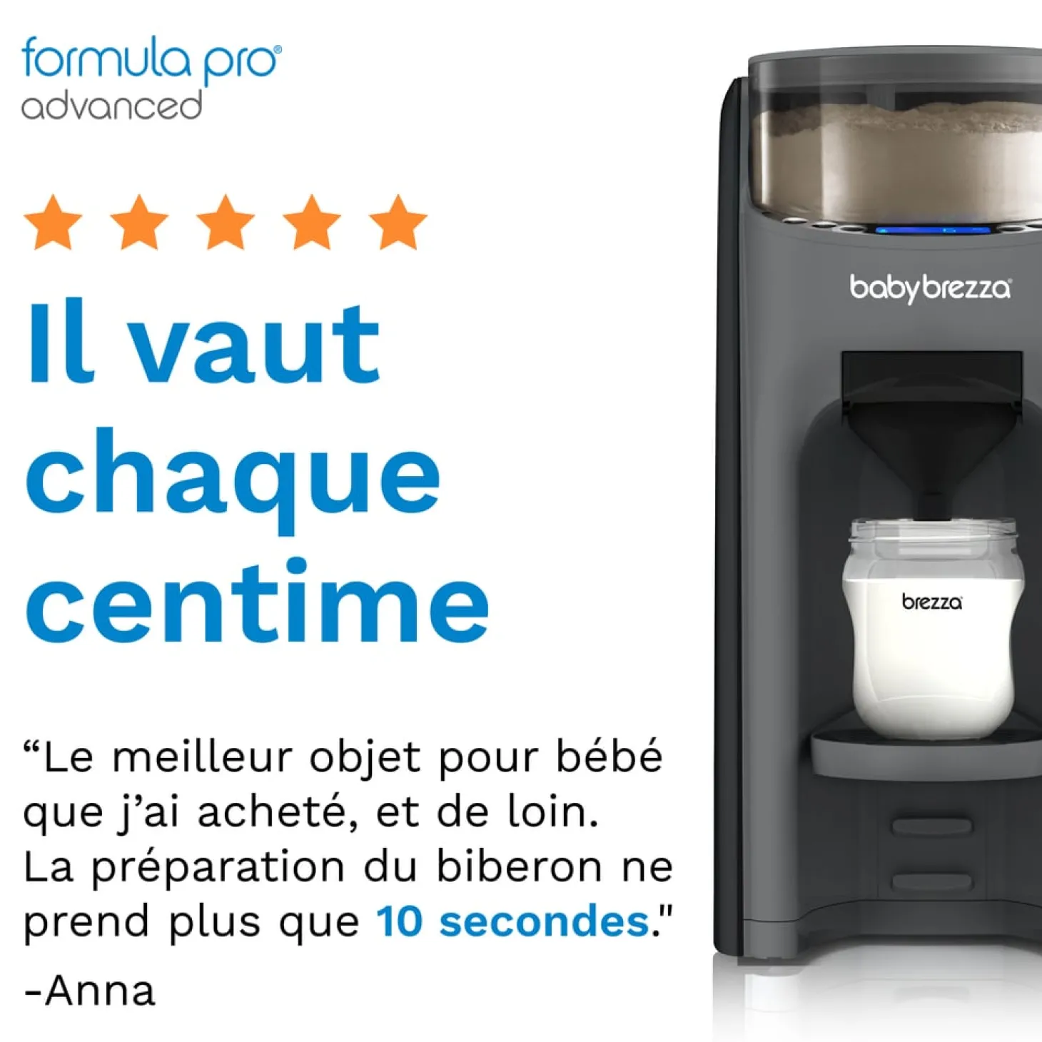 Baby Brezza Formula Pro Advanced Gris