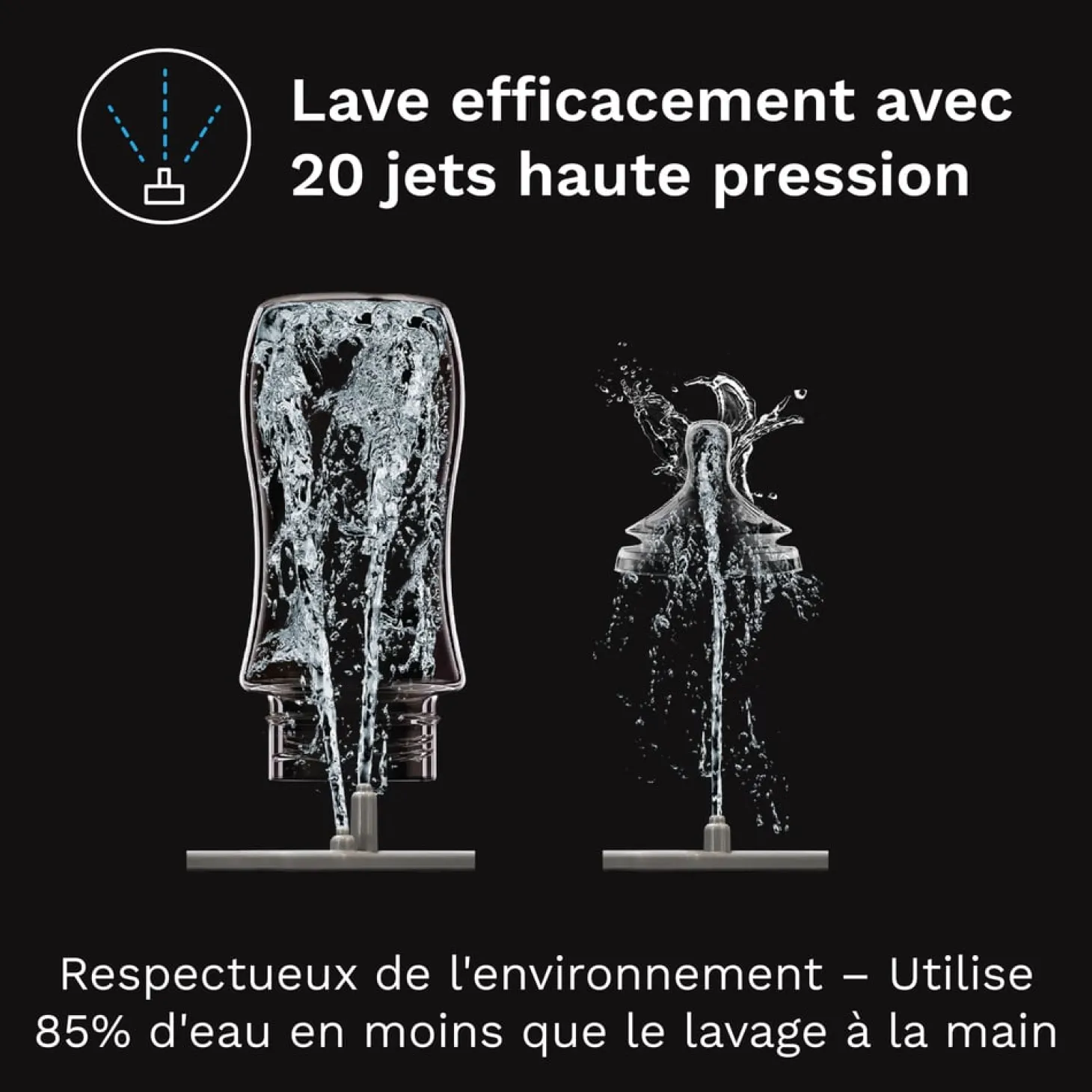 Baby Brezza Lave-biberons Bottle Washer Pro Noir