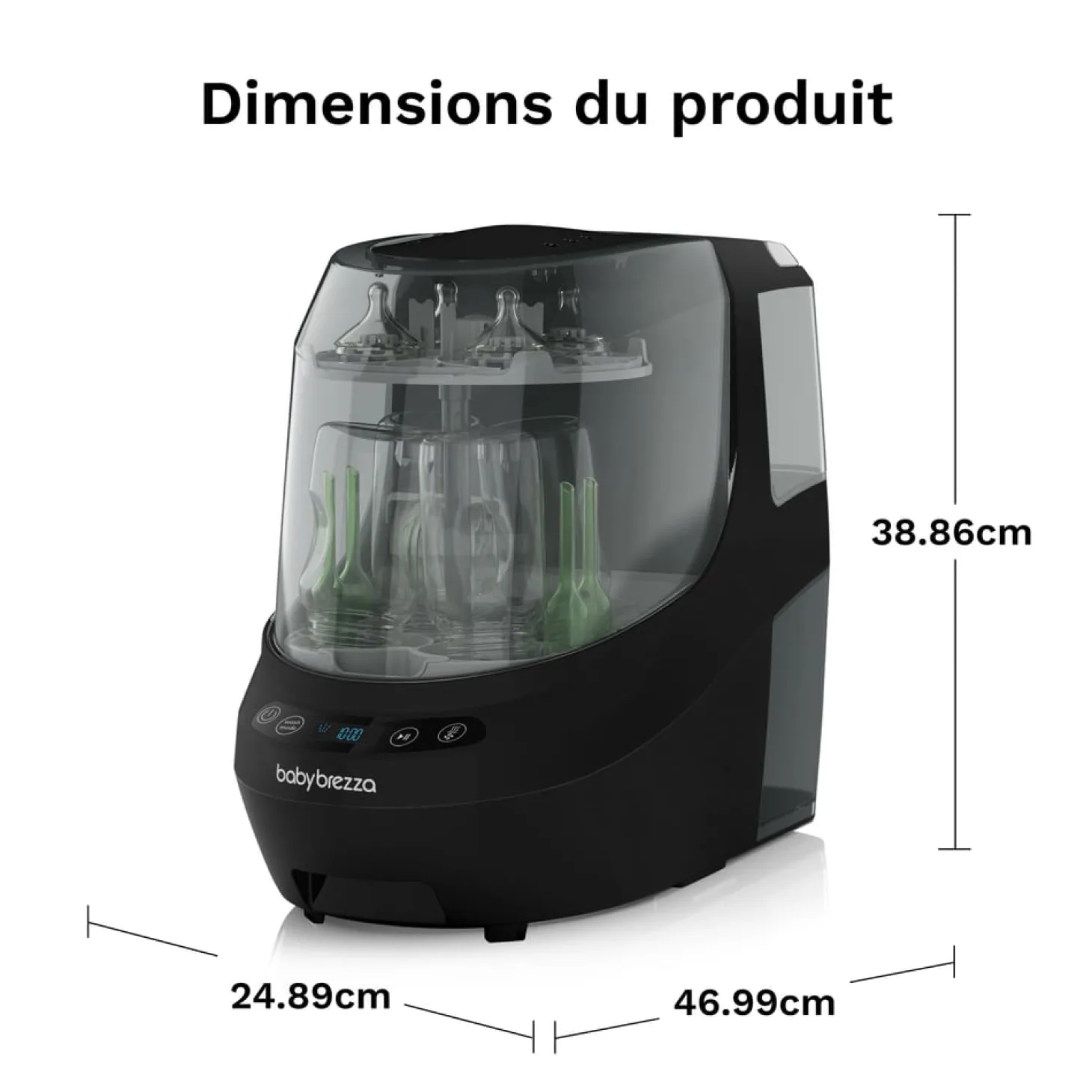 Baby Brezza Lave-biberons Bottle Washer Pro Noir