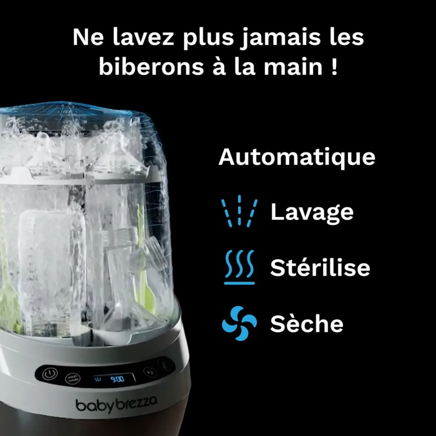 Baby Brezza Lave-biberons Bottle Washer Pro Blanc