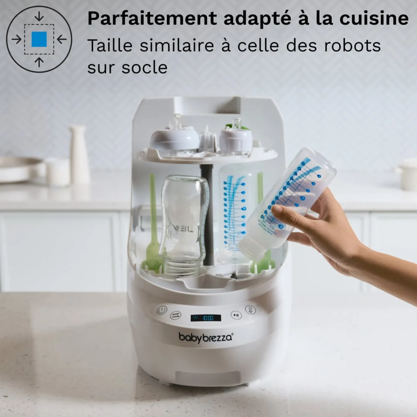 Baby Brezza Lave-biberons Bottle Washer Pro Blanc