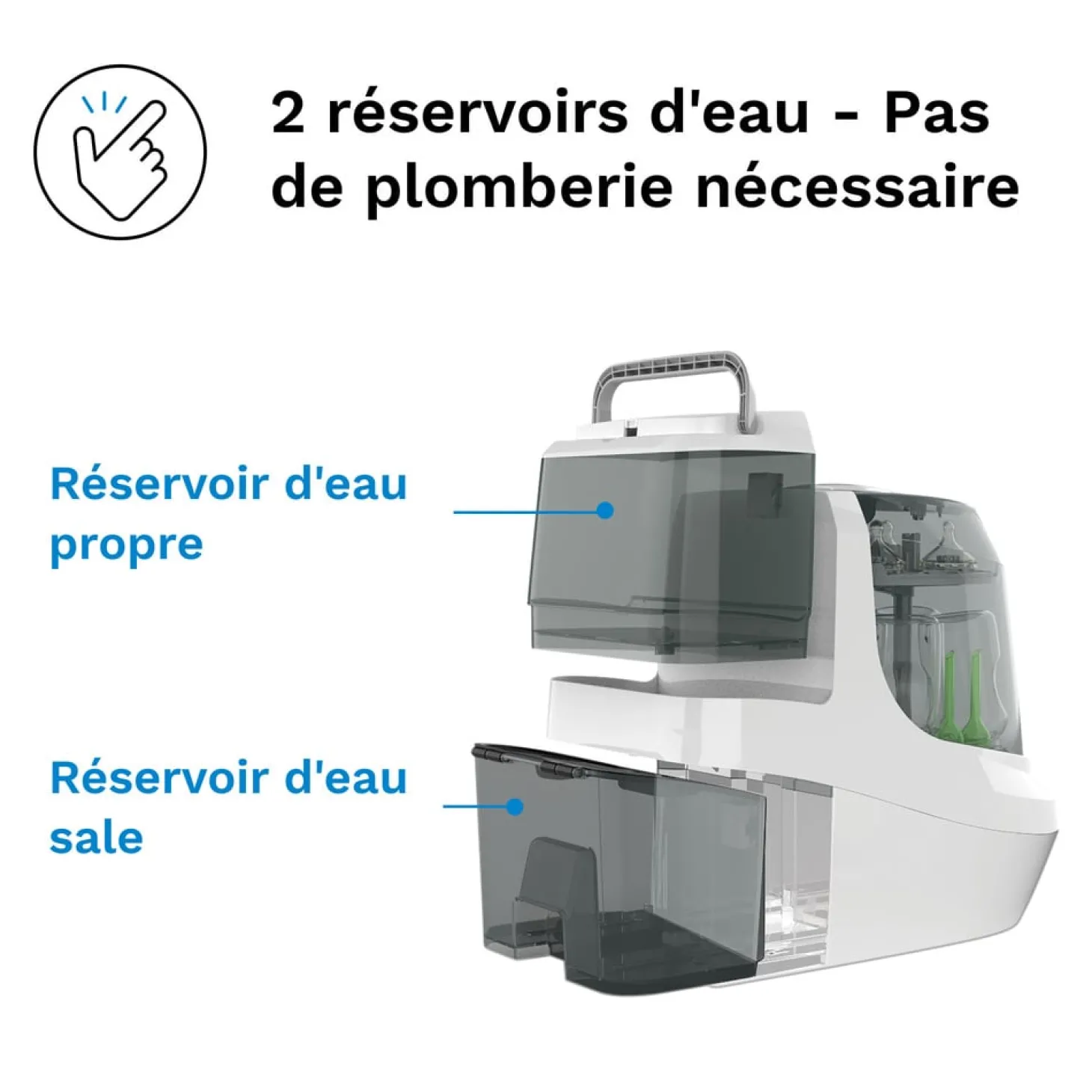 Baby Brezza Lave-biberons Bottle Washer Pro Blanc