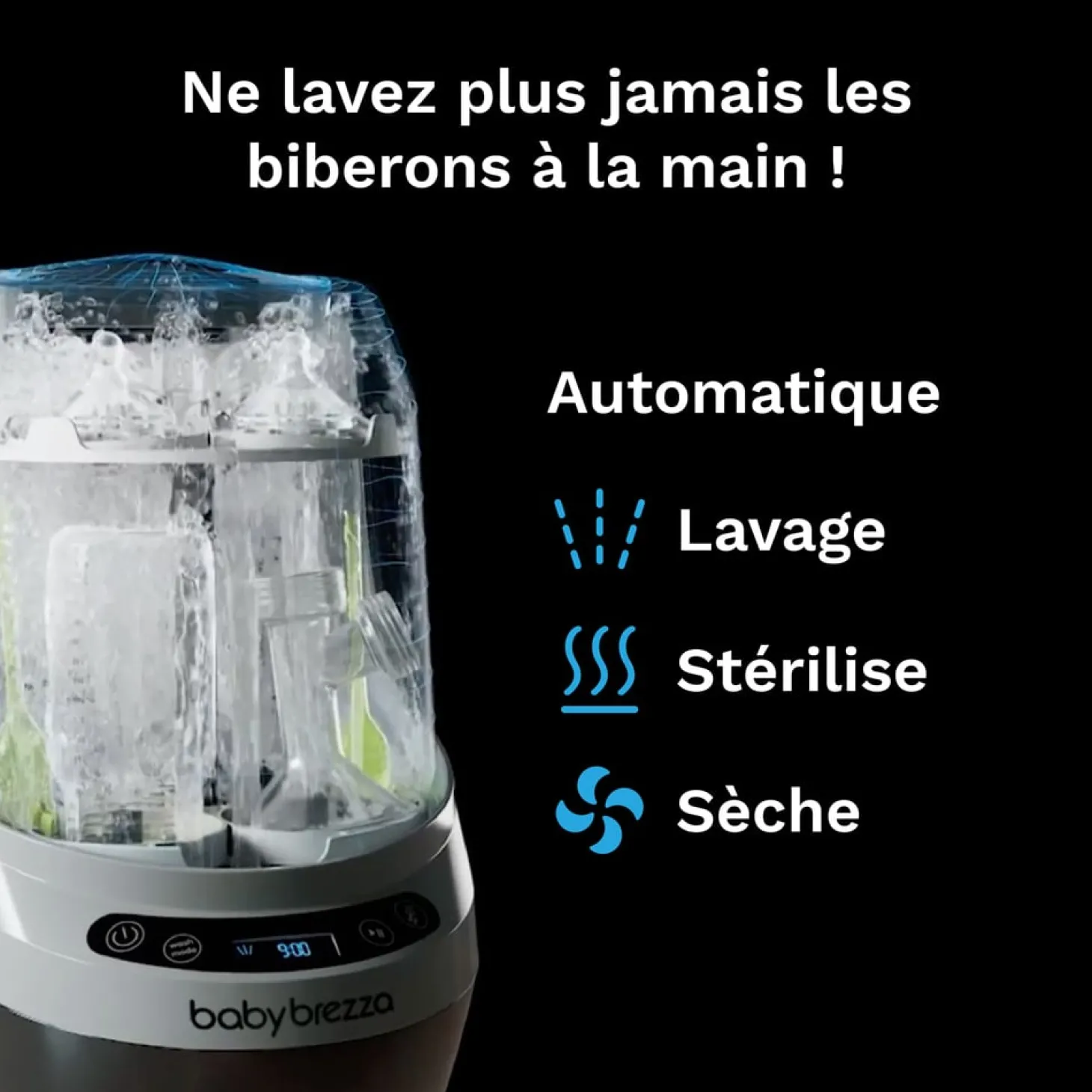 Baby Brezza Lave-biberons Bottle Washer Pro Blanc