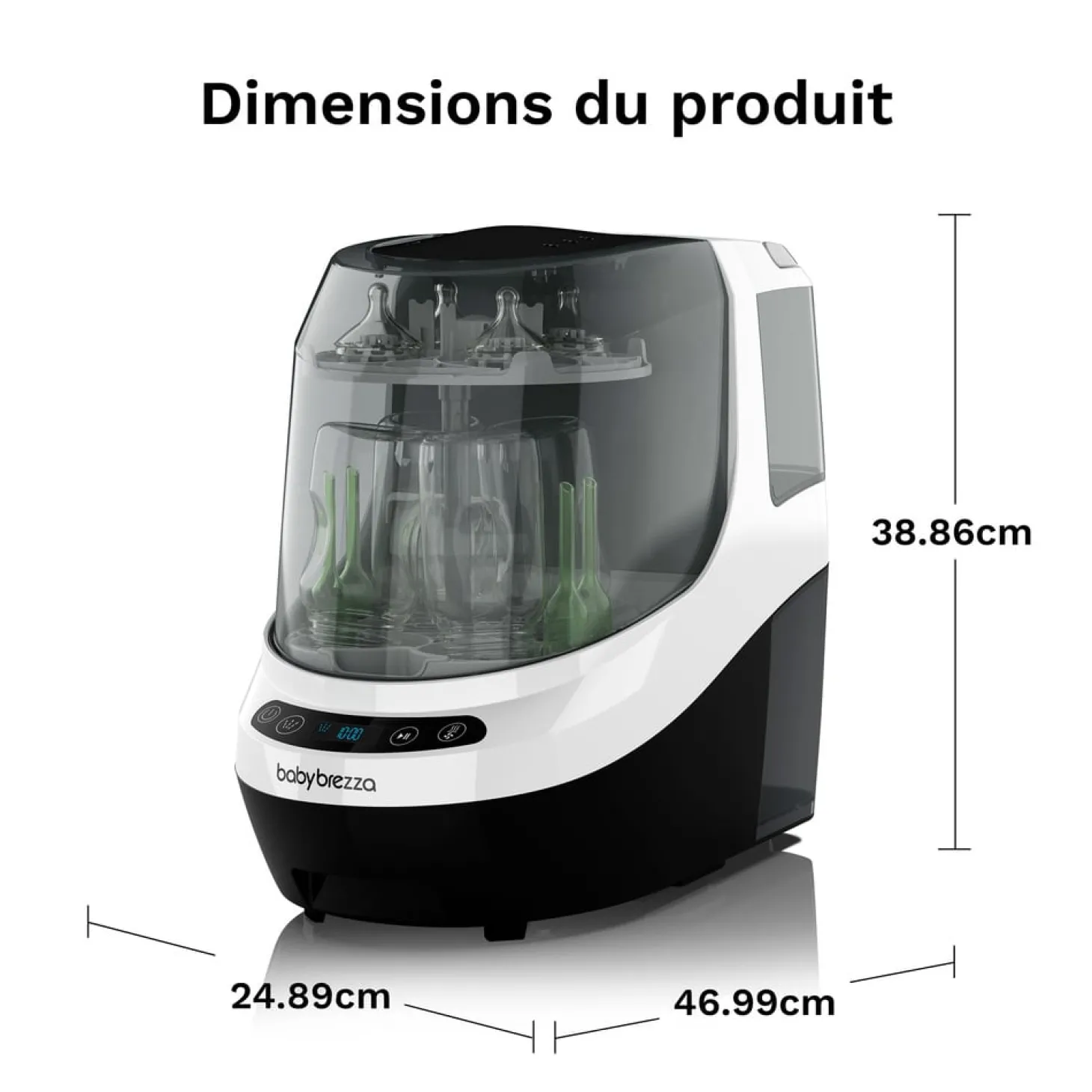 Baby Brezza Lave-biberons Bottle Washer Pro Blanc