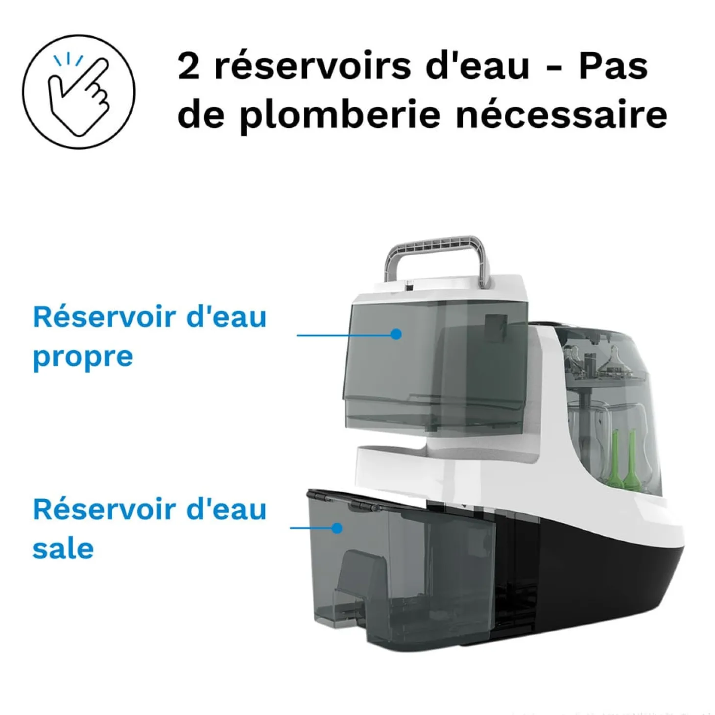Baby Brezza Lave-biberons Bottle Washer Pro Blanc