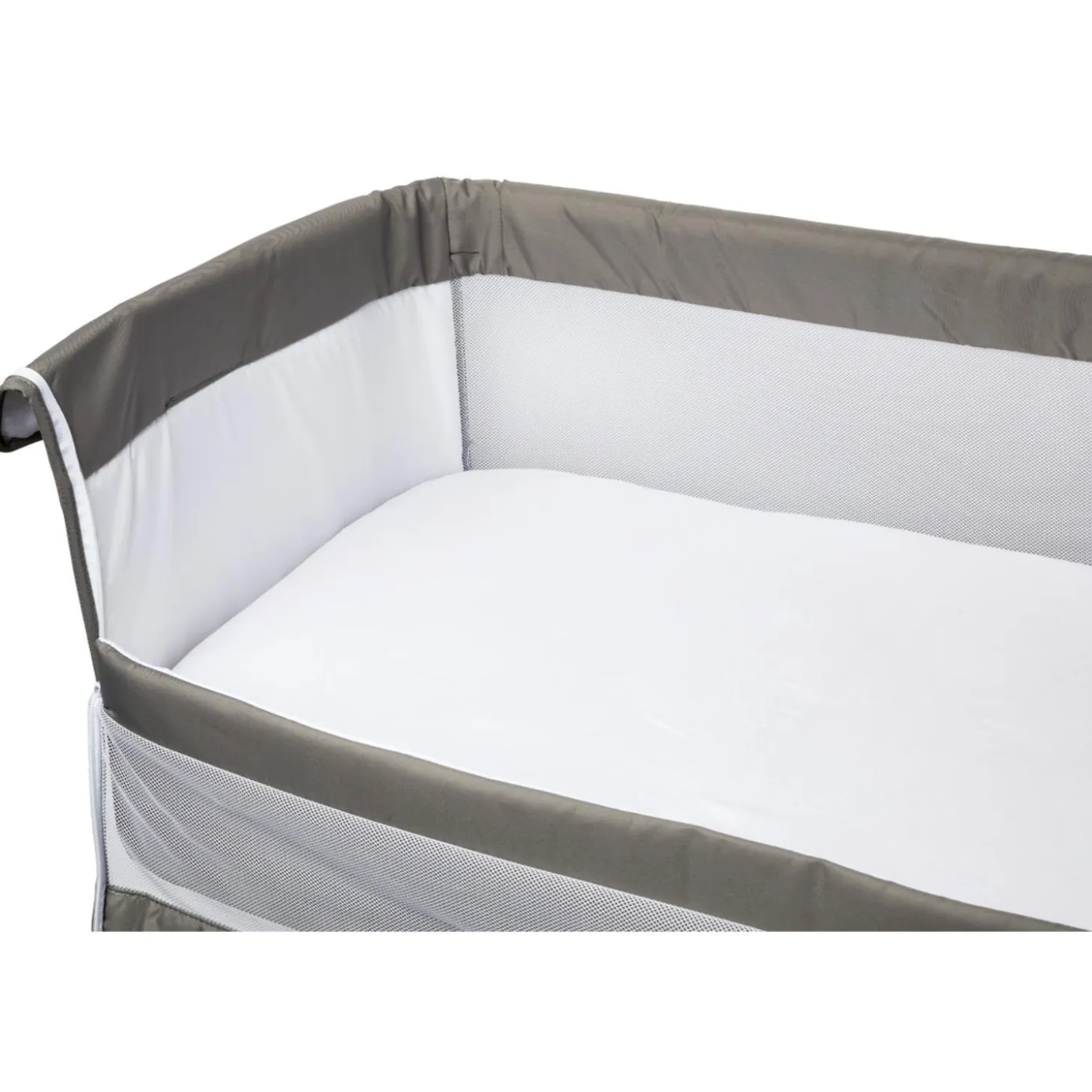 BabyCalin Drap Housse Coton Biologique Blanc 50x83 cm