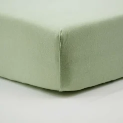 BabyCalin                    Drap Housse Jersey     Vert Amande            70x140 cm