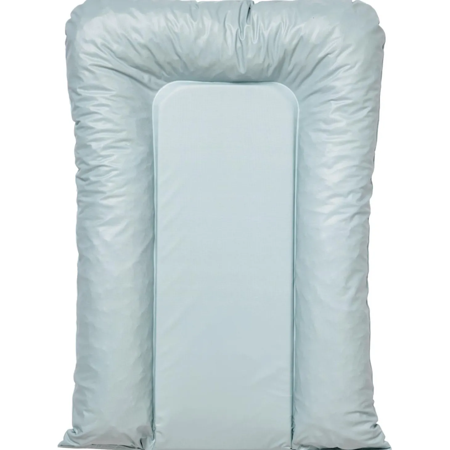 BabyCalin Matelas à langer Flocons Bleu/Vert 50x70 cm