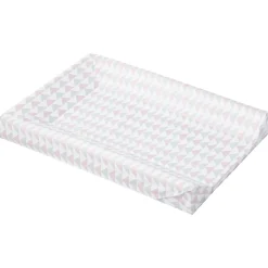 BabyCalin Matelas à langer Luxe Géométrique Rose Gris 50x70 cm